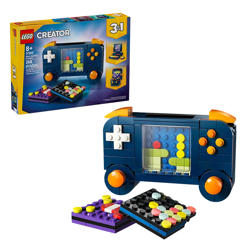 Retro Gaming Videos - LEGO Creator 3-in-1 Bouwstenen LG-31380 Retro