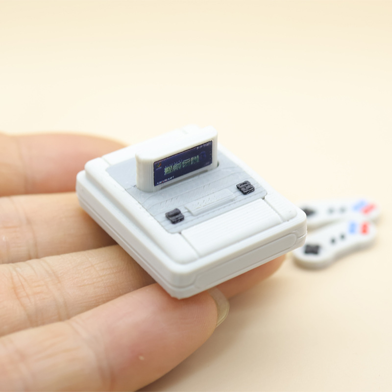 Retro Gaming Nostalgia - 1set Poppenhuis Mini Retro Game Console
