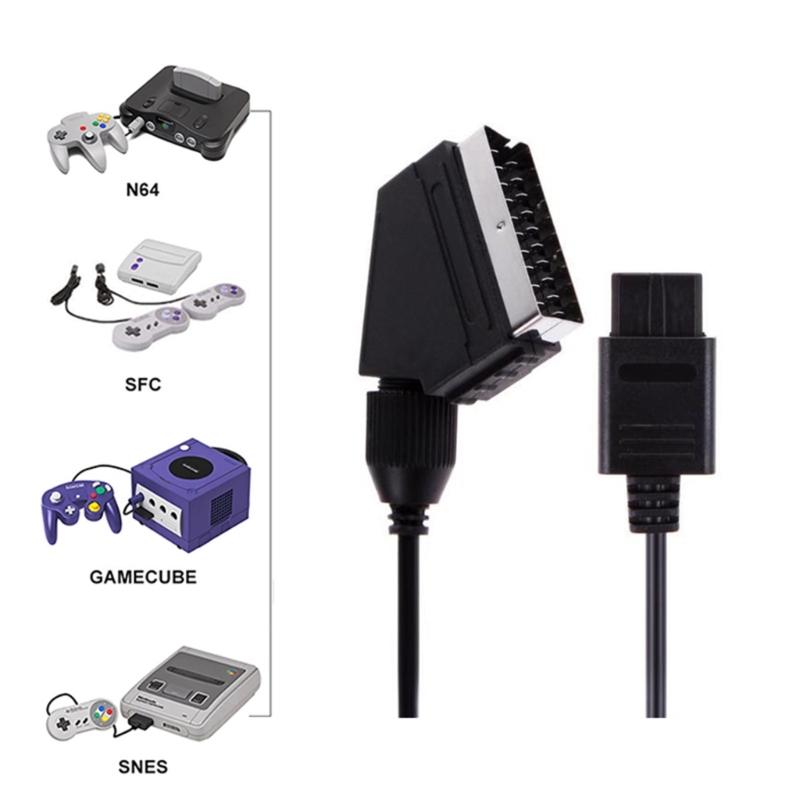 Retro Gaming Universe - Av Connector Kabel Retro- Gamepad Scart