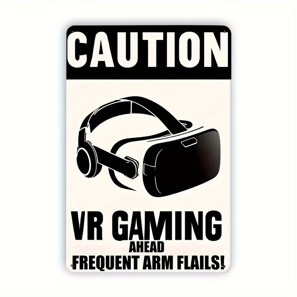 1PC Let op VR Gaming Metalen T - Retro Gaming In Vr recensie en prijs