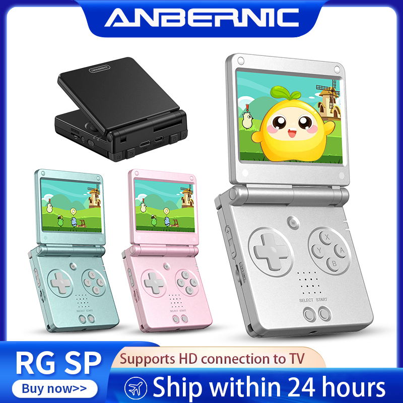 Anbernic RGSP Flip Retro Handh - Retro Gaming Design recensie en prijs