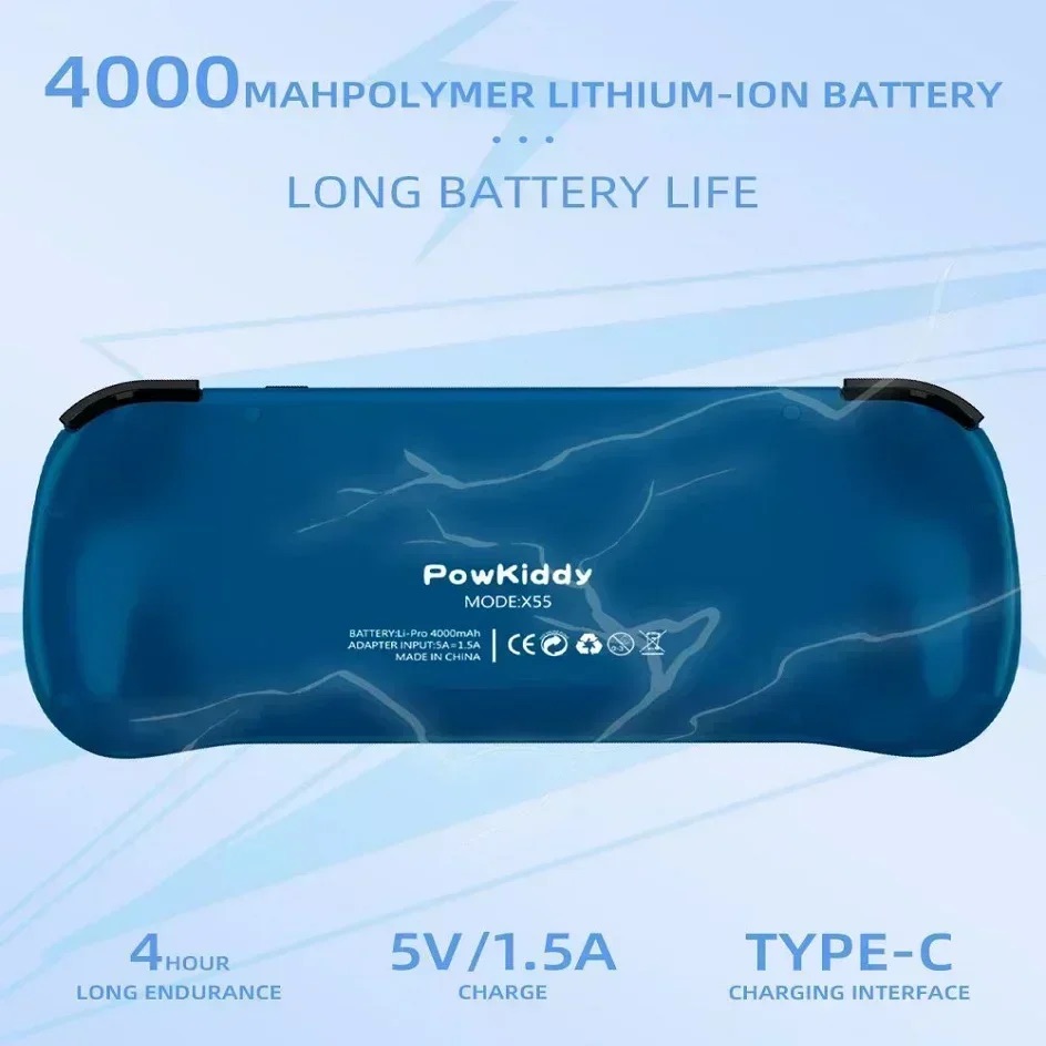 POWKIDDY X55 Handheld Game Con - Retro Gaming Hub recensie en prijs
