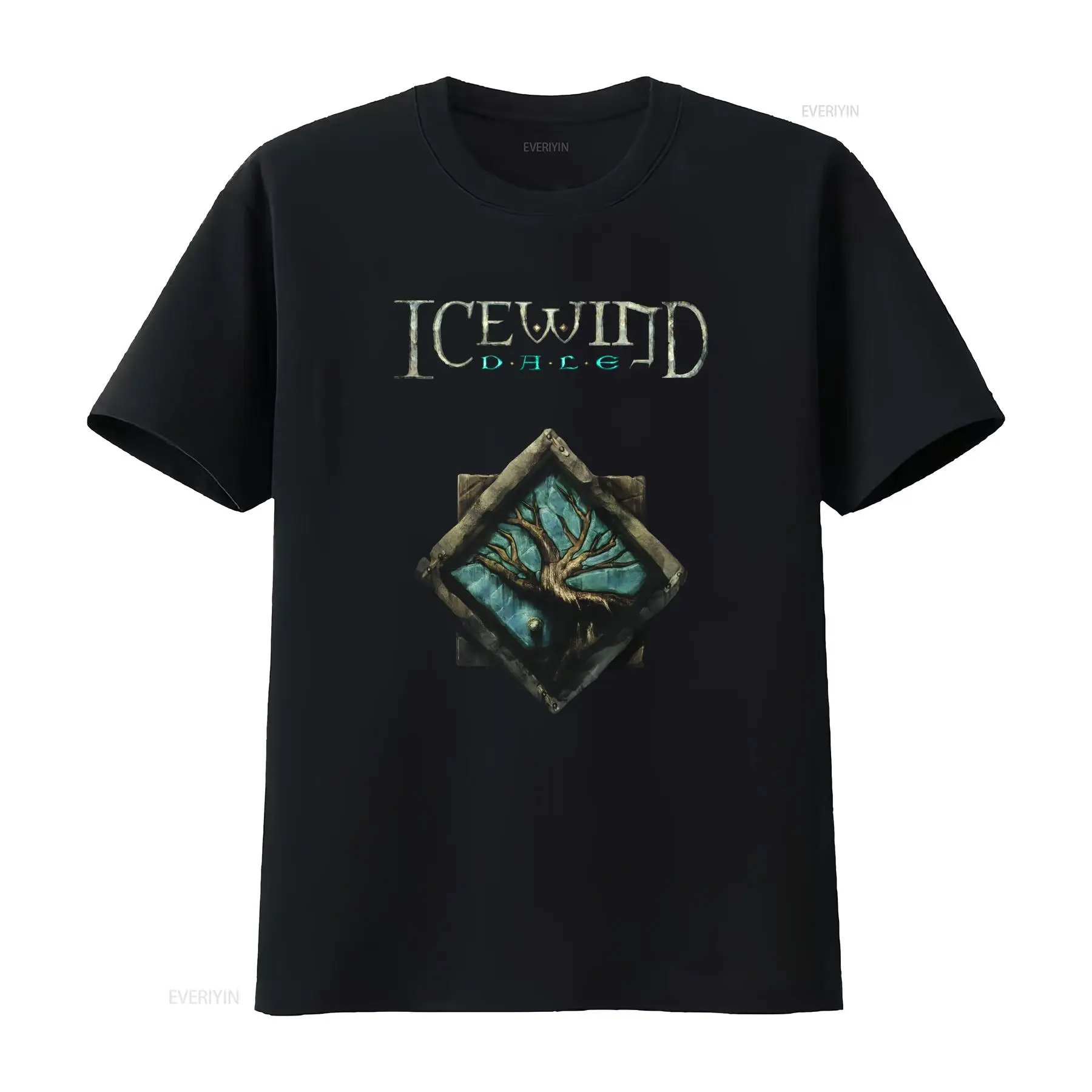 Icewind Dale Logo Klassiek vid - Retro Gaming Design recensie en prijs