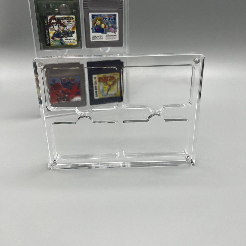 Hoge transparantie acryl magne - Game Boy Cartridge Holder recensie en prijs
