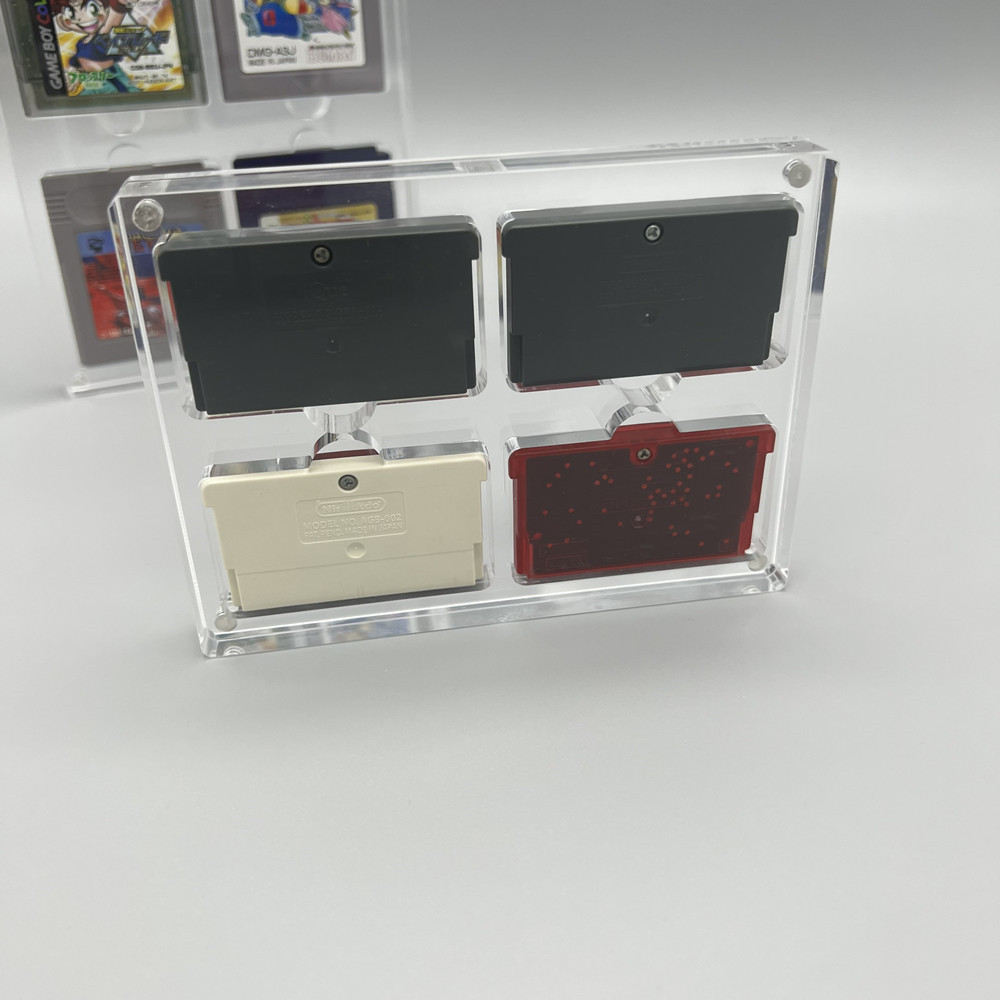 Hoge transparantie acryl magne - Game Boy Cartridge Holder recensie en prijs