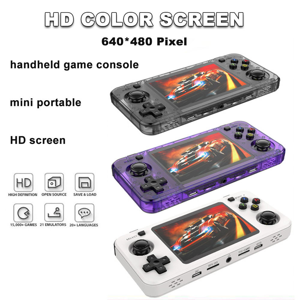 Draagbare gameconsole 3,5 inch - Retro Gaming Devices recensie en prijs