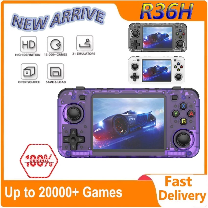 Draagbare gameconsole 3,5 inch - Retro Gaming Devices recensie en prijs