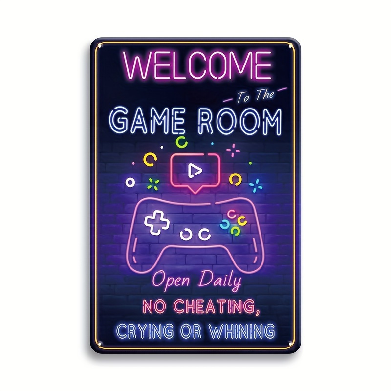 Welkom bij de Game Room metale - Retro Gaming Videos recensie en prijs