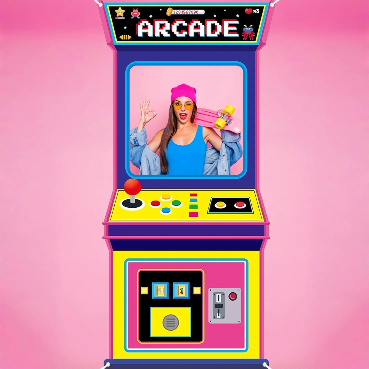 Retro Arcade Game Machine Foto - Retro Gaming Cabinet recensie en prijs