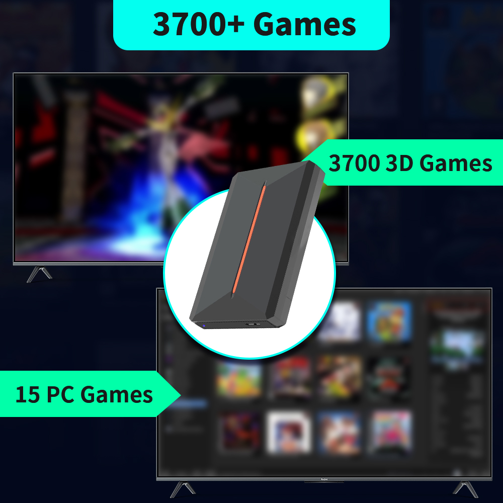 Launchbox OS 500GB Draagbare G - Retro Gaming Design recensie en prijs