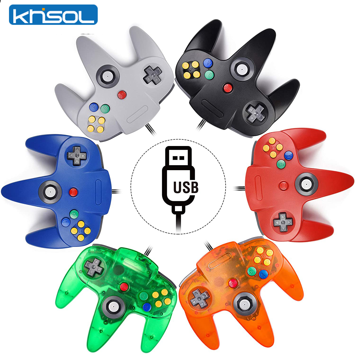 N64-controller Klassieke USB-b - Retro Gaming Mac recensie en prijs