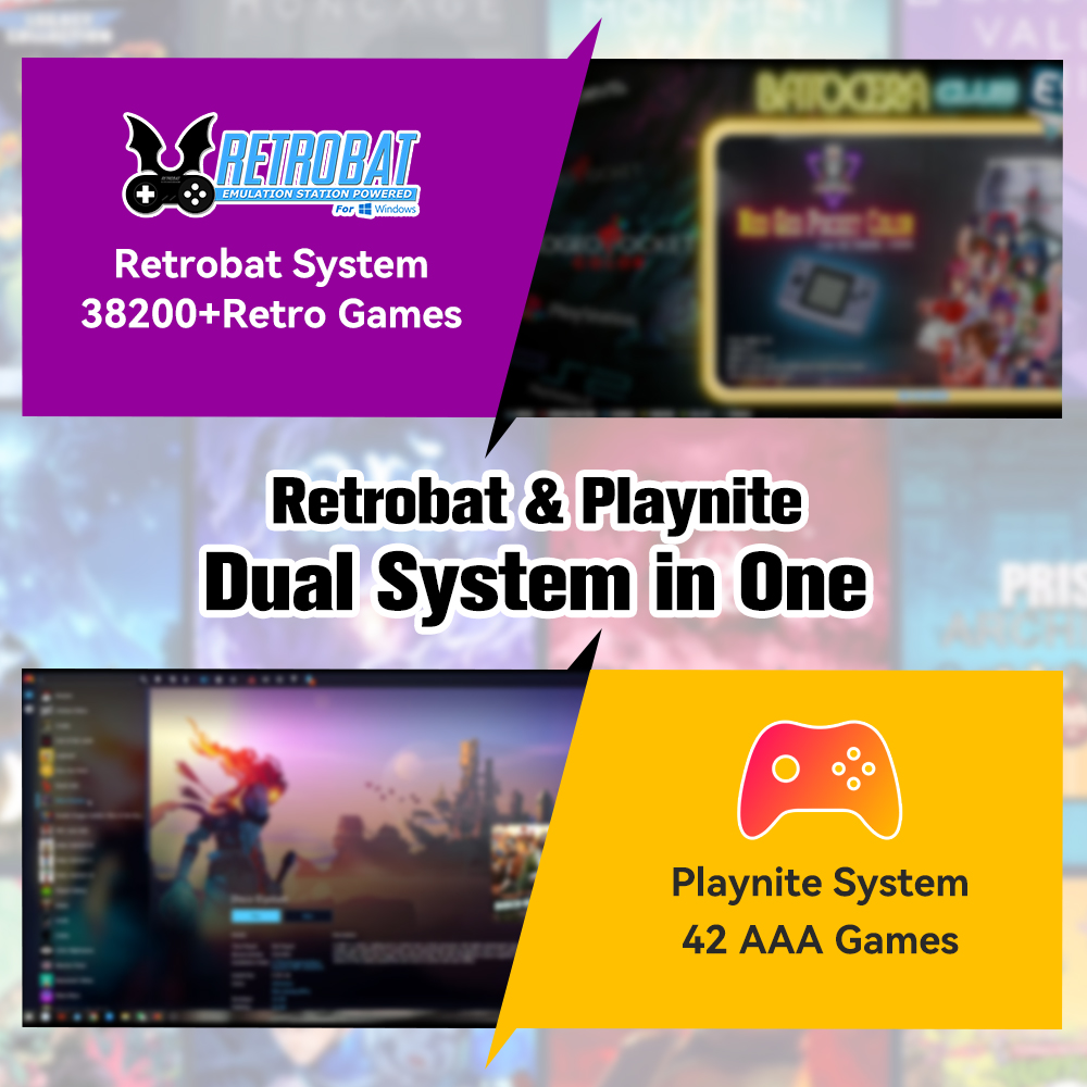 Retrobat & Playnite Retro Game - Retro Gaming Design recensie en prijs