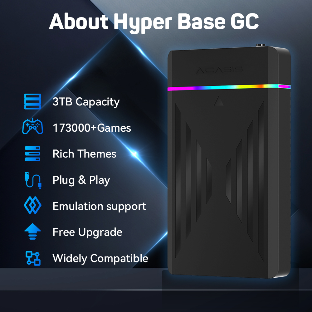 3TB Draagbare Gaming HDD Launc - Retro Gaming Design recensie en prijs